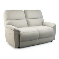 Brooks Power Reclining Loveseat w Headrest