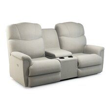 Lancer Power Reclining Loveseat w Headrest & Console
