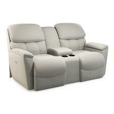 Kipling Power Reclining Loveseat w Headrest & Console