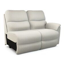 Trouper Power Left-Arm Sitting Reclining Loveseat w Headrest