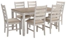 Skempton Dining Room Table and Chairs (Set of 7)