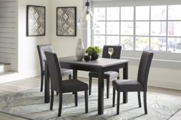 Garvine Dining Room Table and Chairs Set of 5