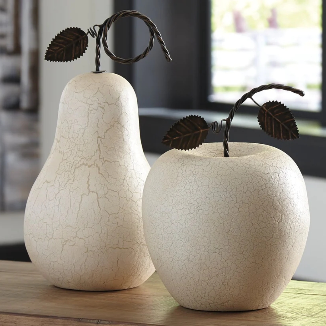 image of fruit shaped vases